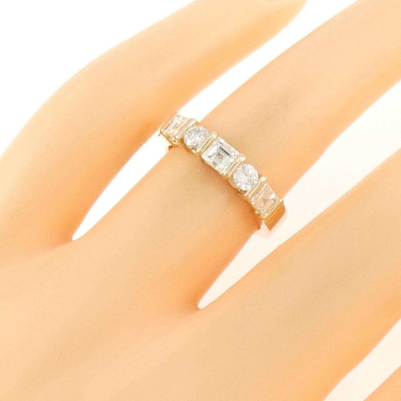 K18YG ダイヤモンド リング 0.945CT