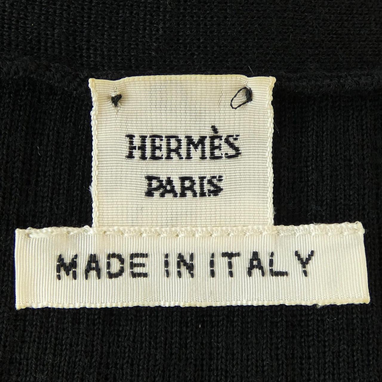 エルメス HERMES ロングベスト