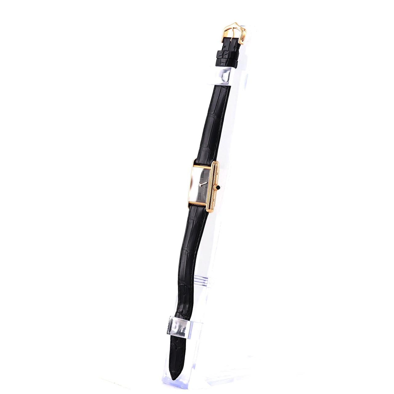 カルティエ タンクルイカルティエ LM PG WGTA0092 PG･RG 手巻