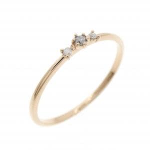 K18PG ダイヤモンド リング 0.03CT