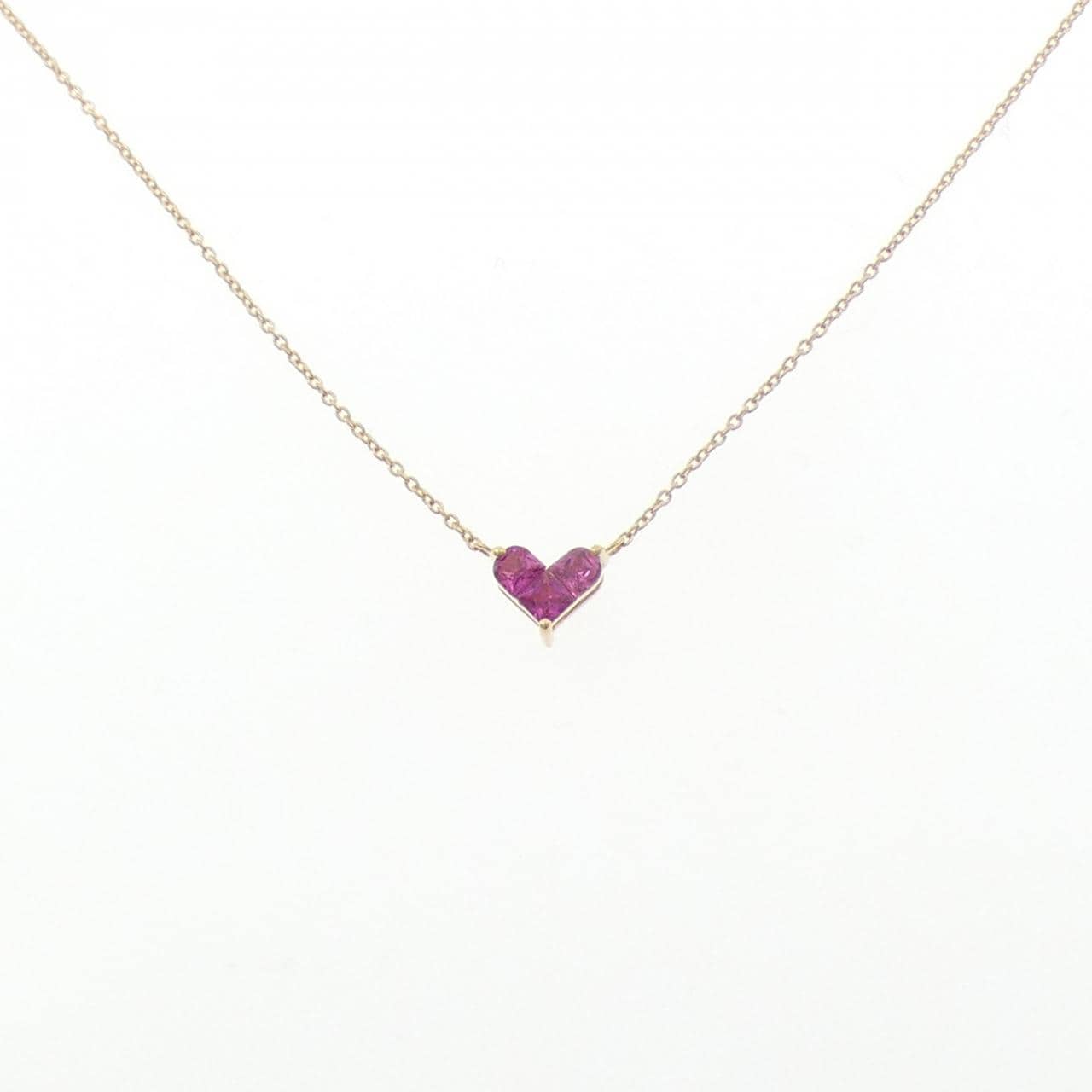 スタージュエリー ミステリアスハート ネックレス 0.32CT