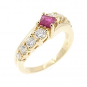 ミキモト ルビー リング 0.33CT