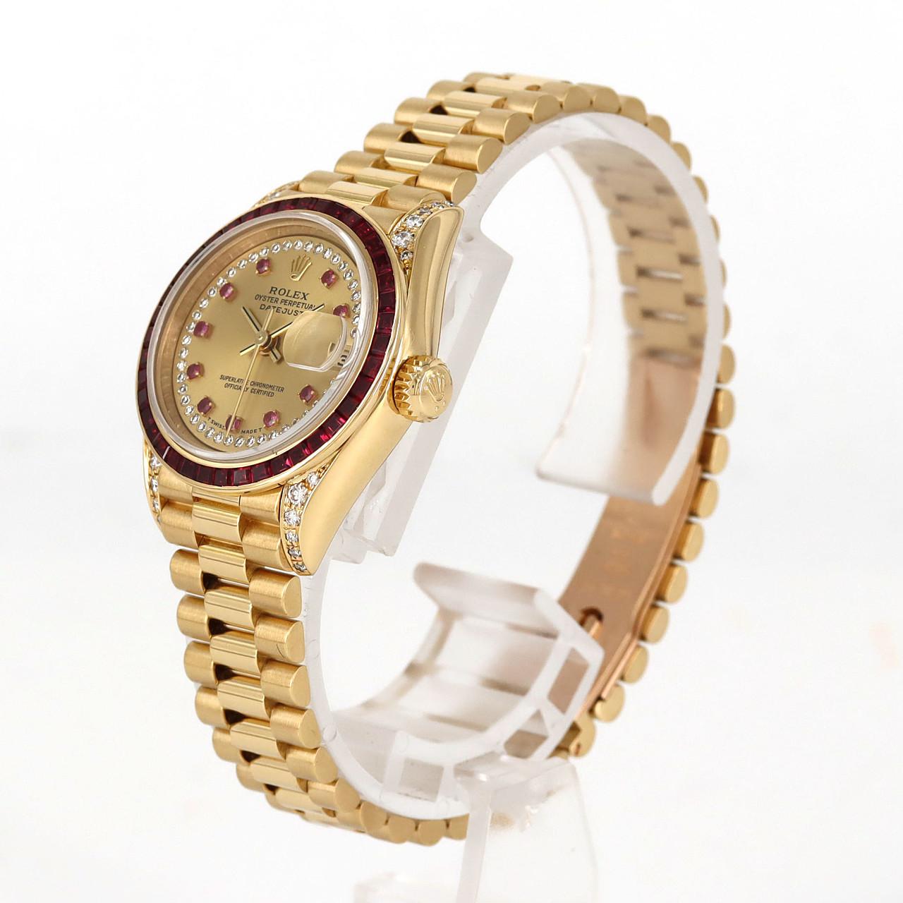 ROLEX Datejust 69028RU YG Automatic number