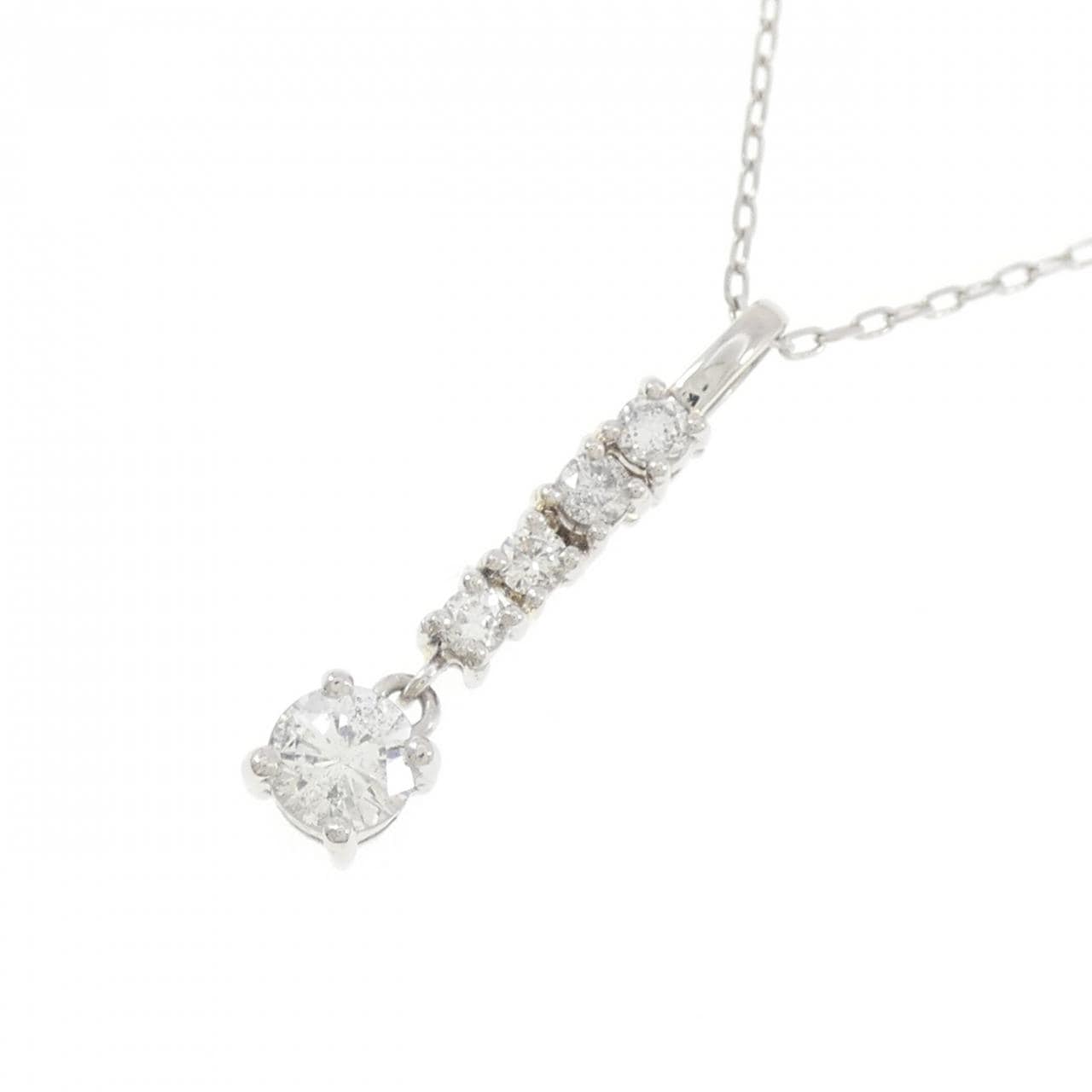 PT900/PT850 Diamond Necklace 0.52CT