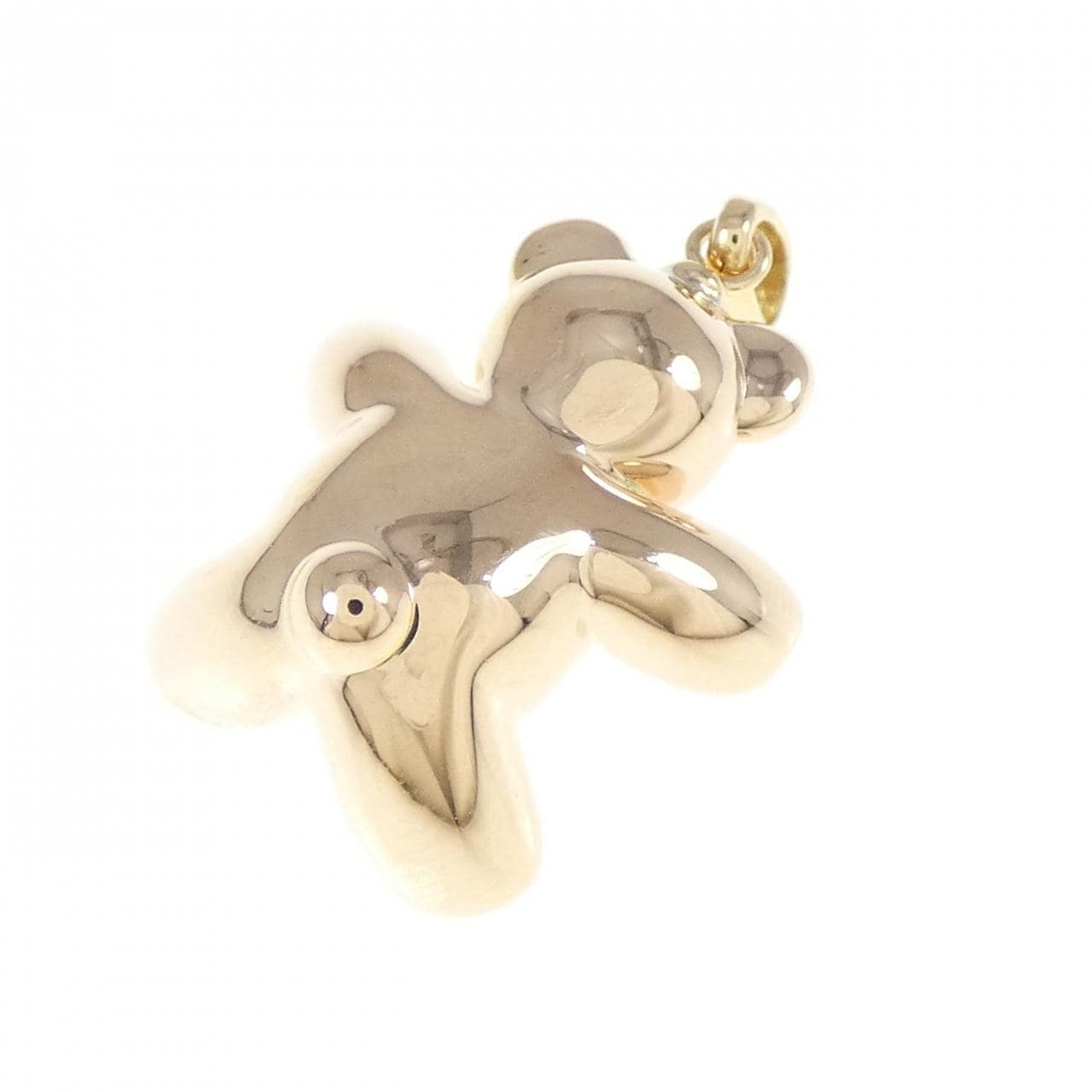 K18YG bear pendant