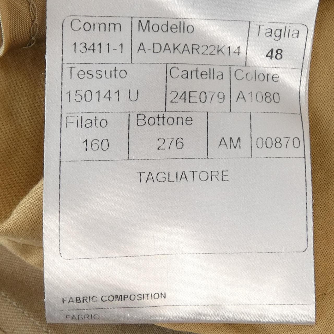 タリアトーレ TAGLIATORE スーツ