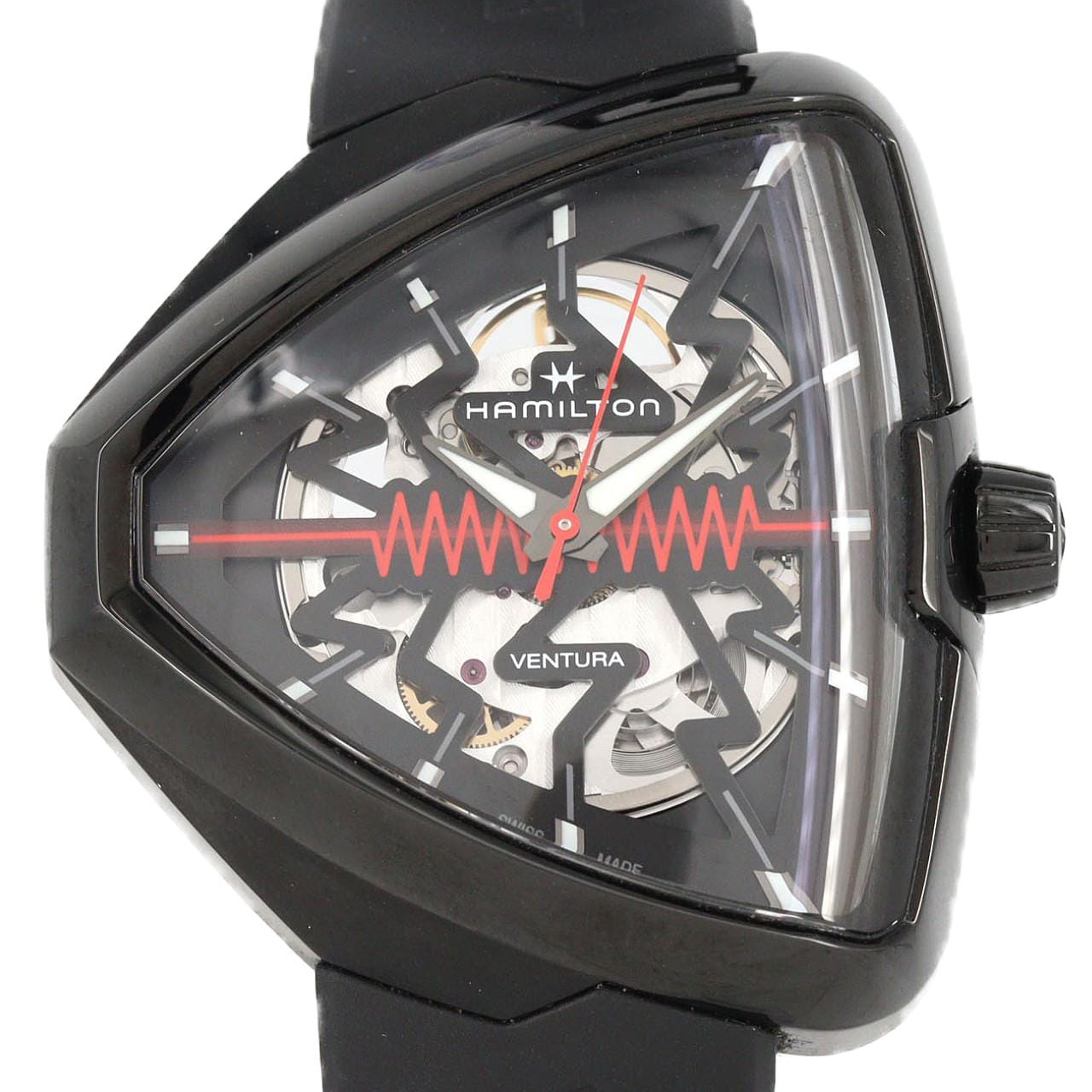 ハミルトン ベンチュラエルヴィス80スケルトンオート H245350/H24535331 SS 自動巻