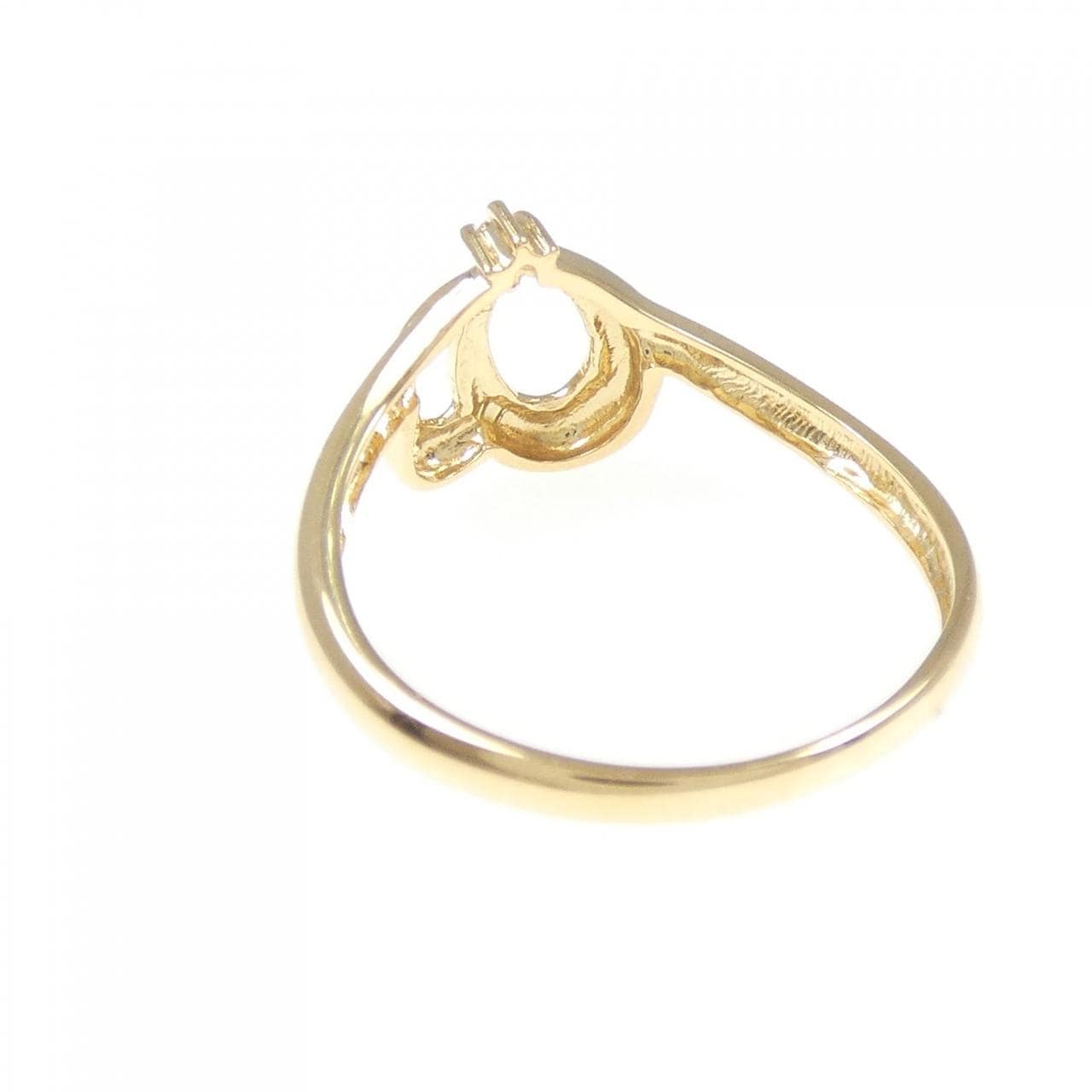 K18YG ダイヤモンド リング