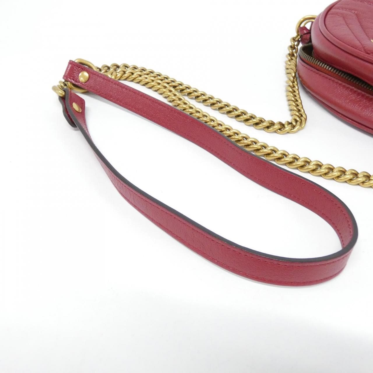 グッチ GG MARMONT 550154 0OLET ショルダーバッグ