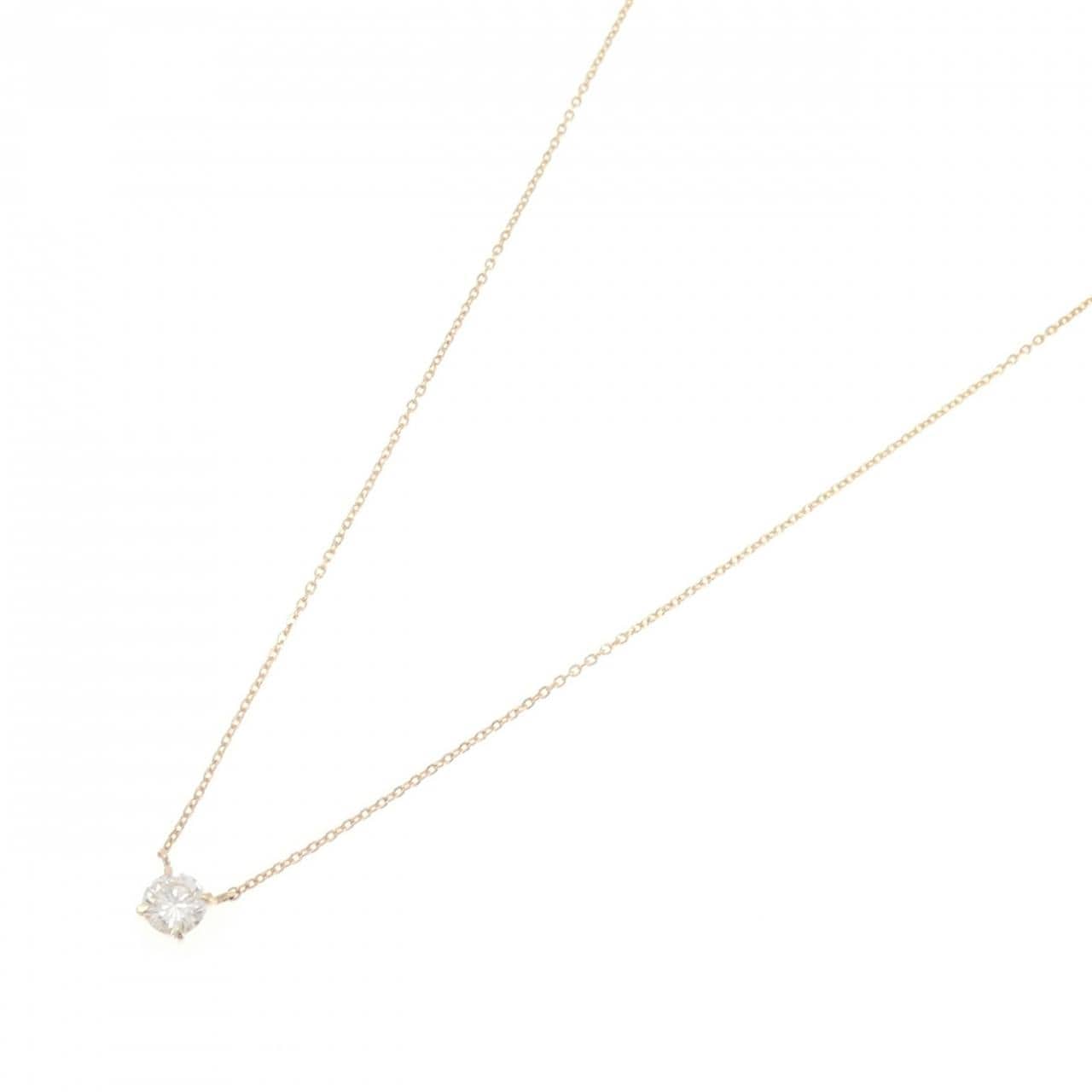 K18YG ソリティア ダイヤモンド リング 0.501CT