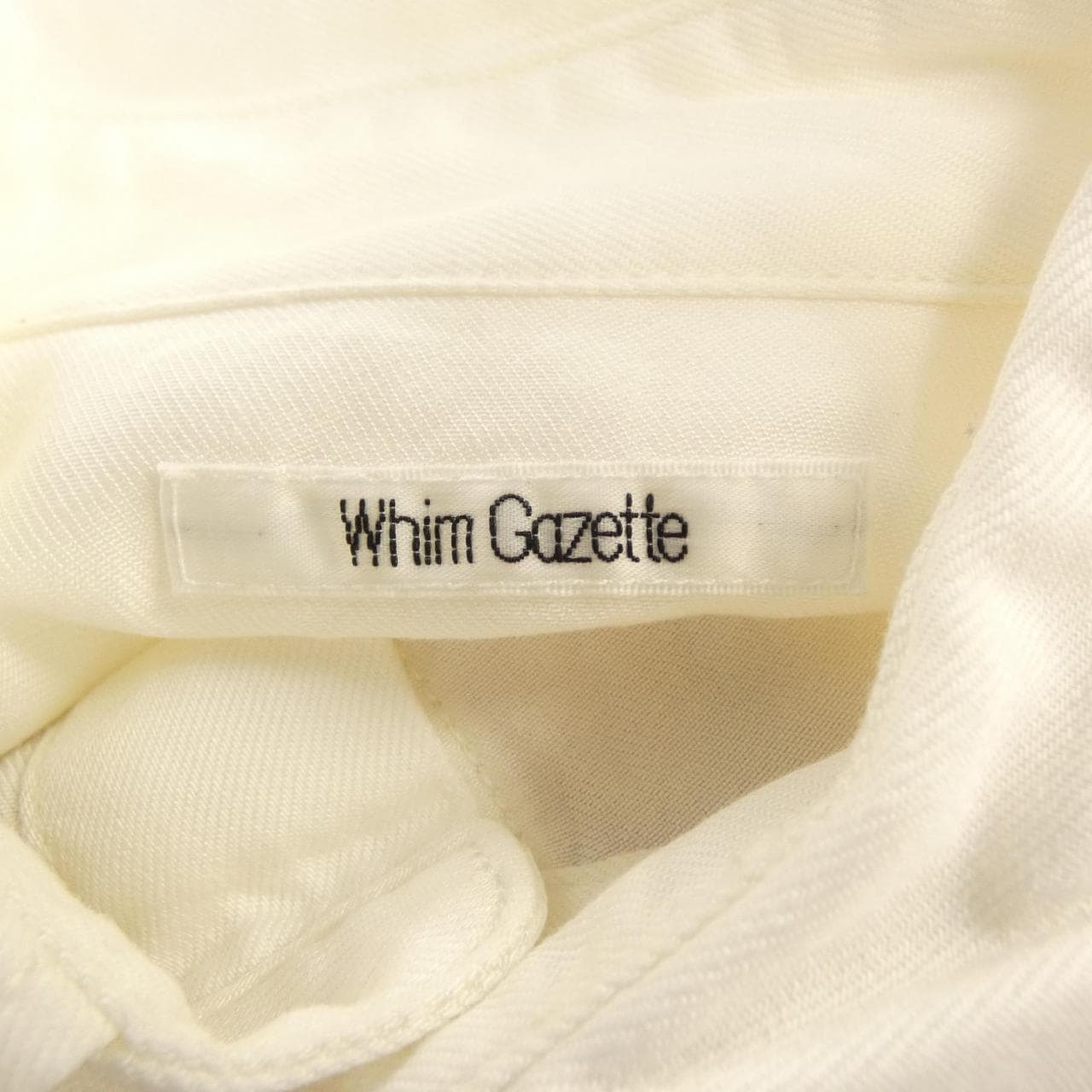 ウィムガゼット WHIM GAZETTE デニムジャケット
