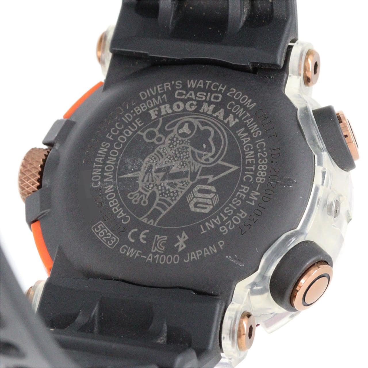 カシオ G-SHOCk･フロッグマン 電波時計 GWF-A1000BRT-1AJR その他 ソーラークォーツ