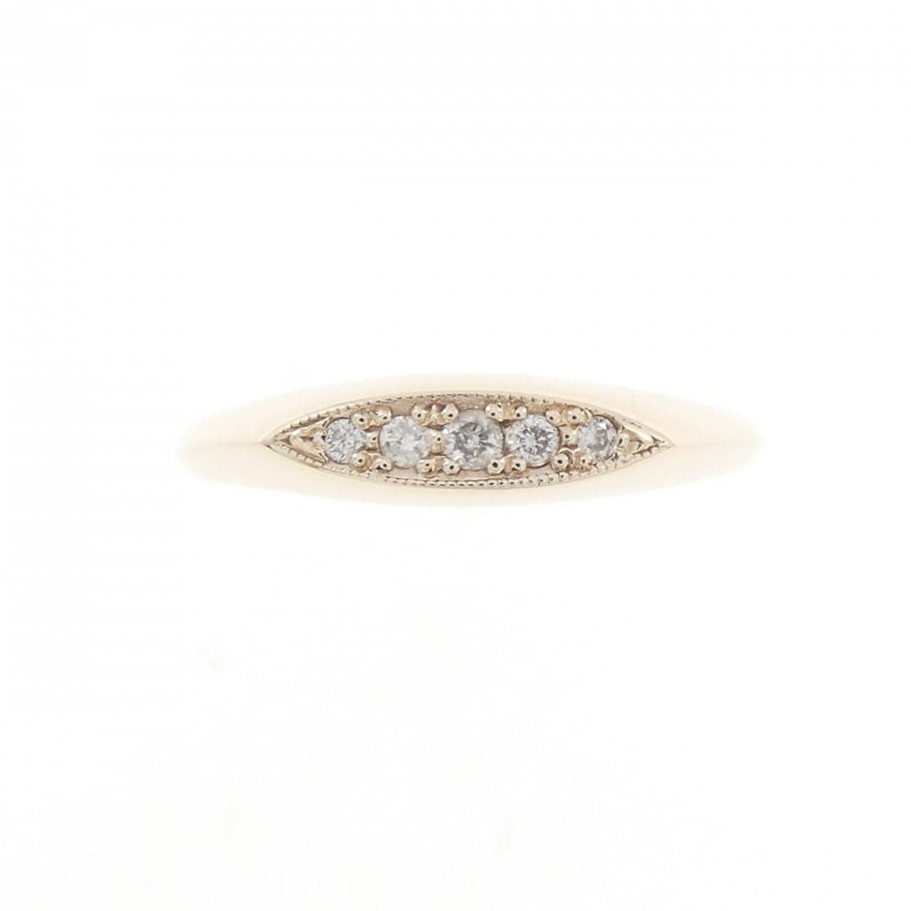 アガット ダイヤモンド リング 0.06CT