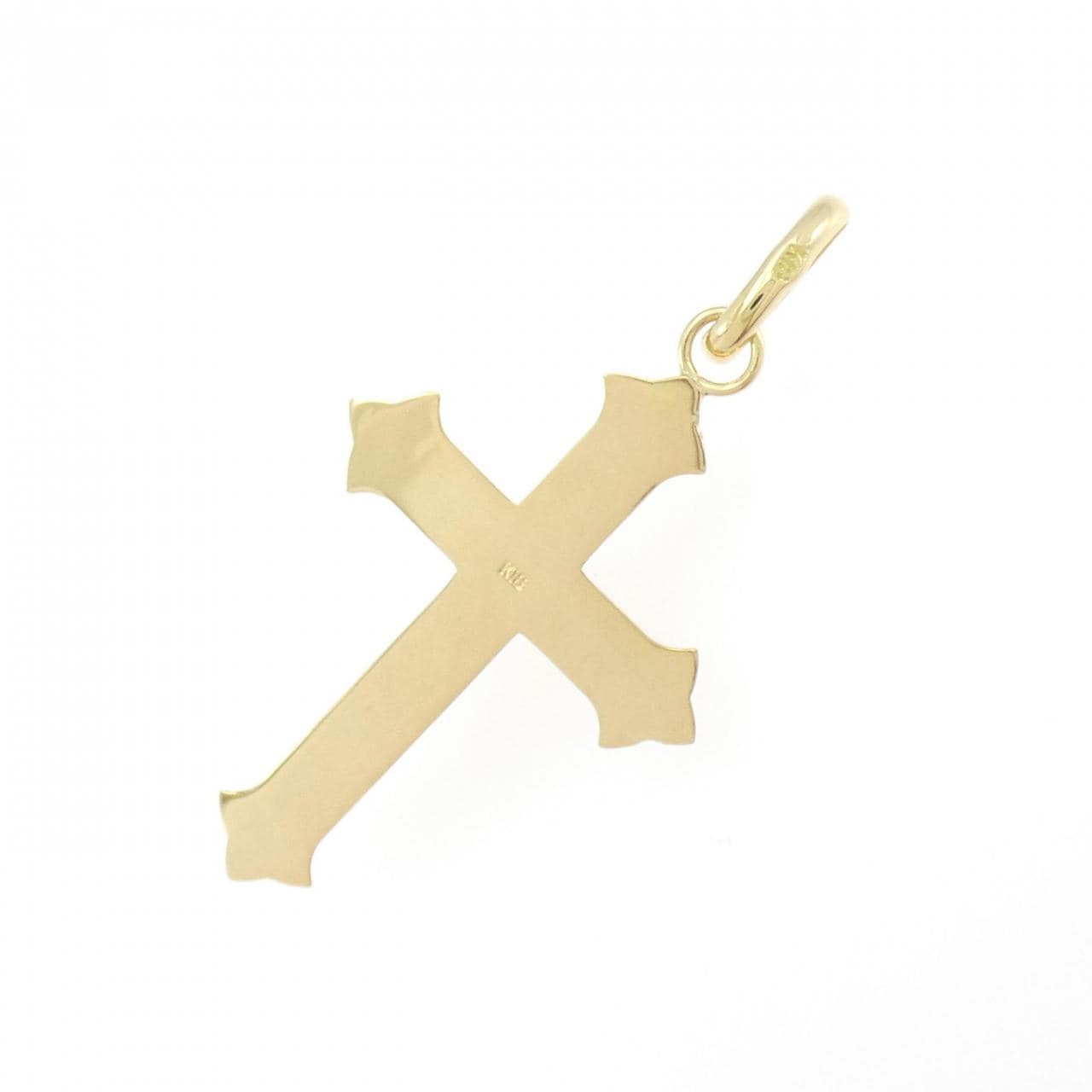 【新品】K18YG クロス ペンダント