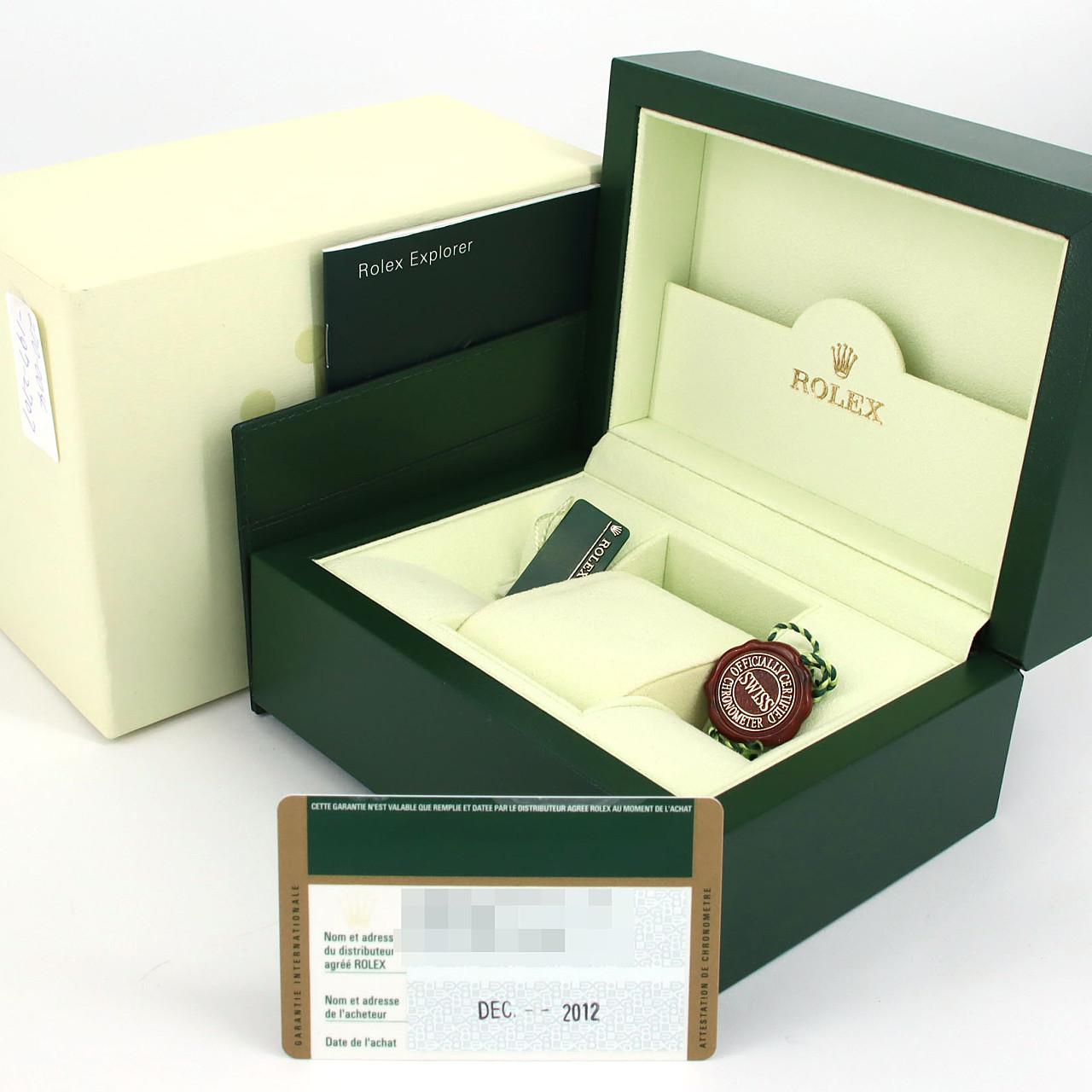 ロレックス エクスプローラーI 214270. SS 自動巻 ランダム番