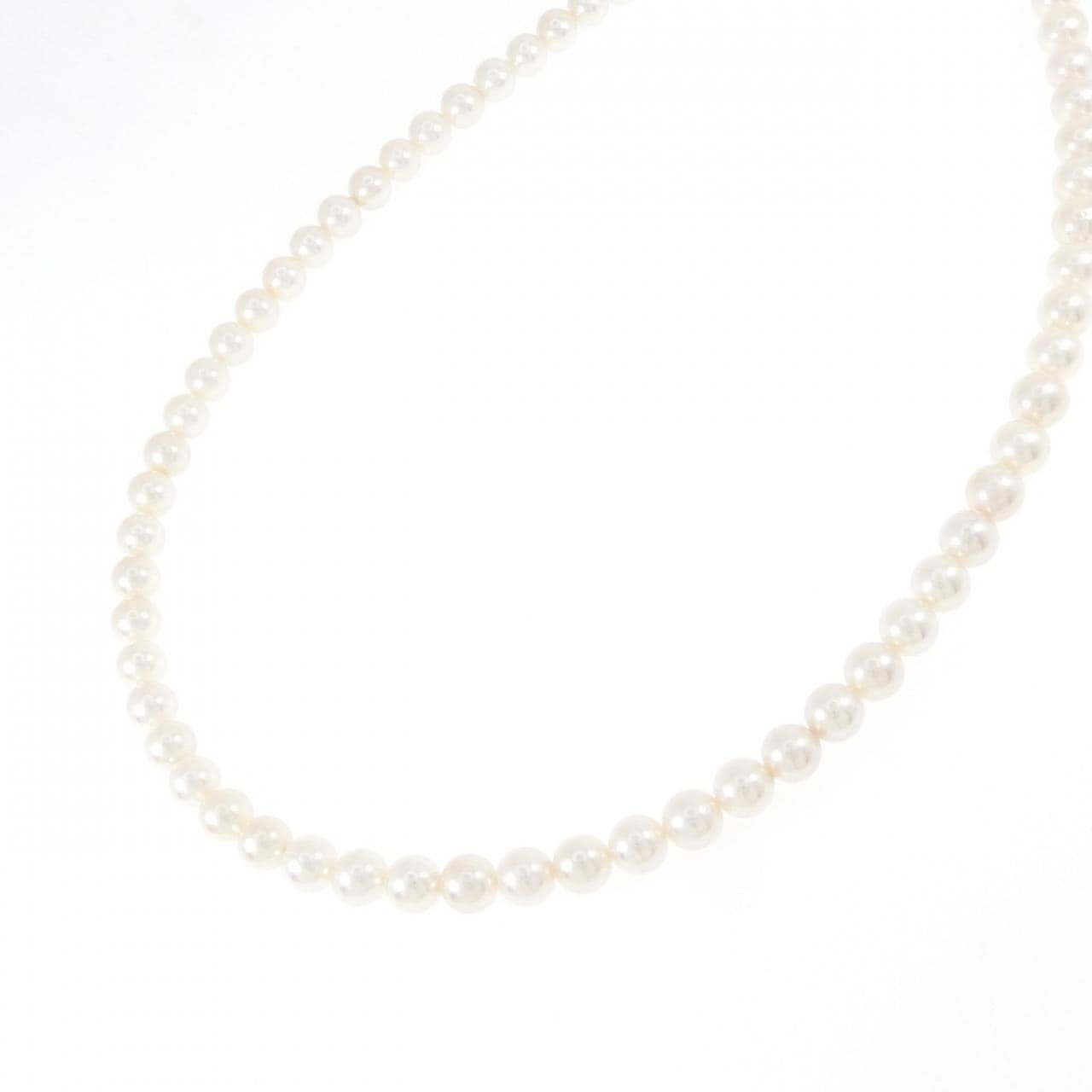 シルバークラスプ アコヤパール ネックレス 6-6.5mm