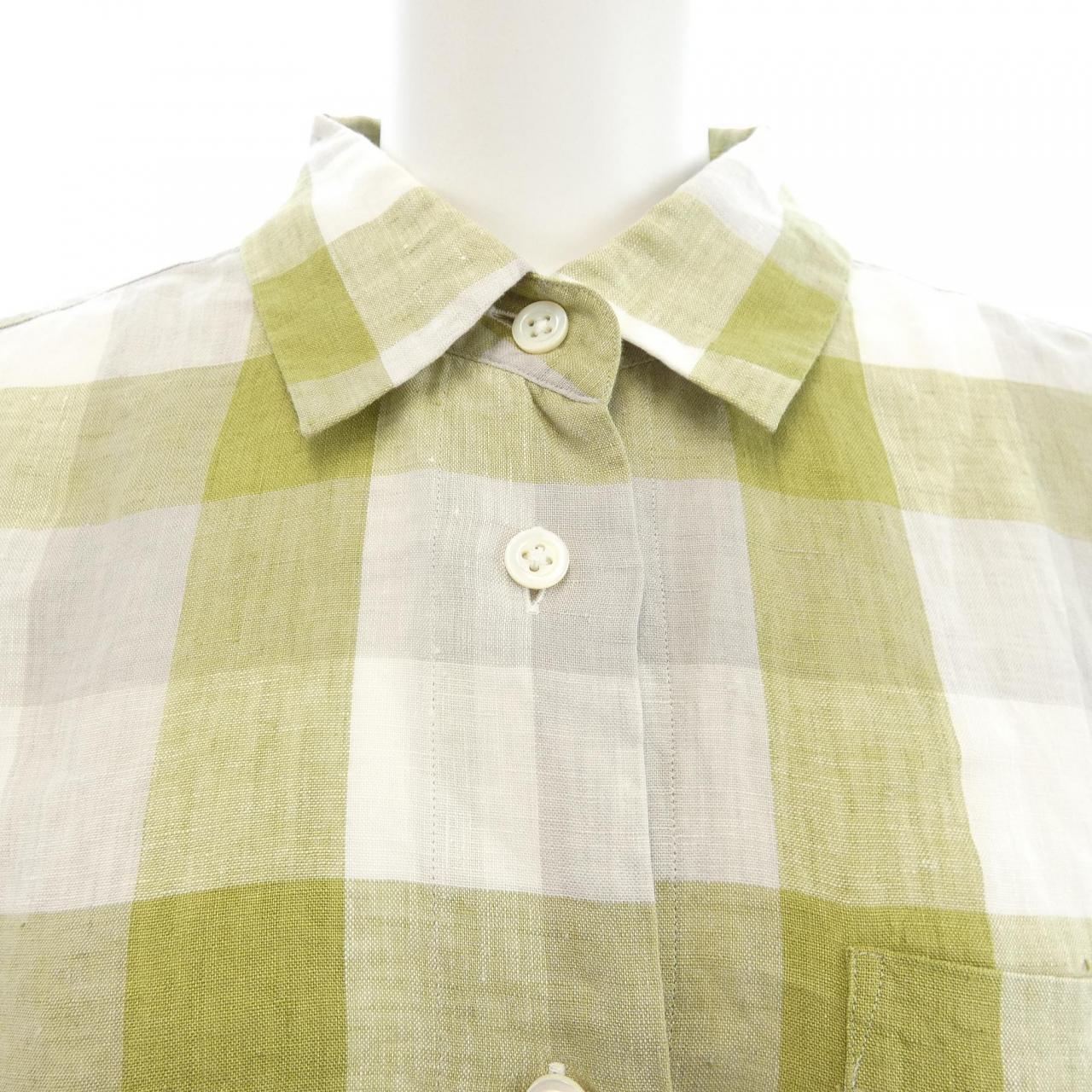 マーガレットハウエル Margaret Howell 578-9152014 S／Sシャツ