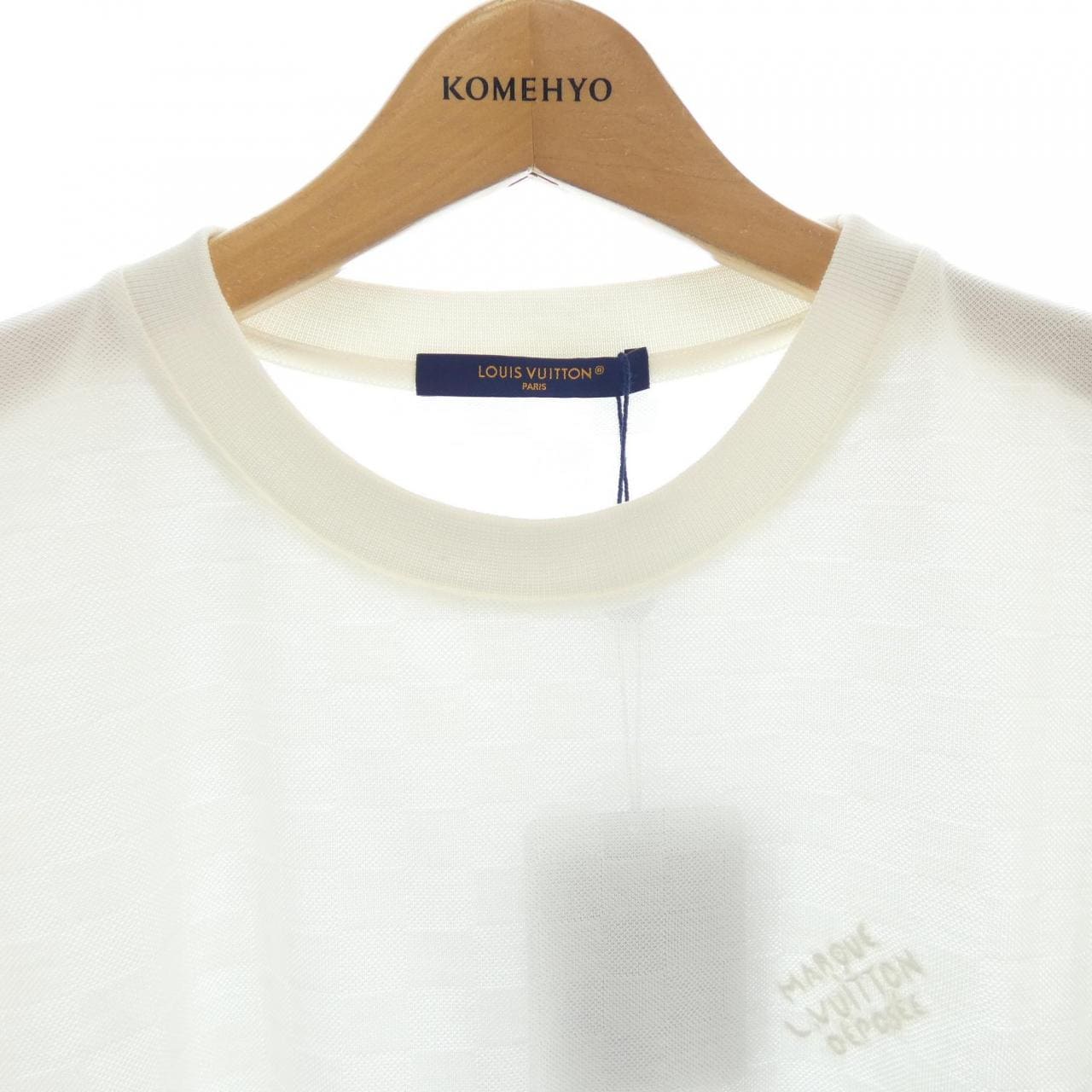 ルイヴィトン LOUIS VUITTON ダミエコットンピケTシャツ HRY40WJUV Tシャツ
