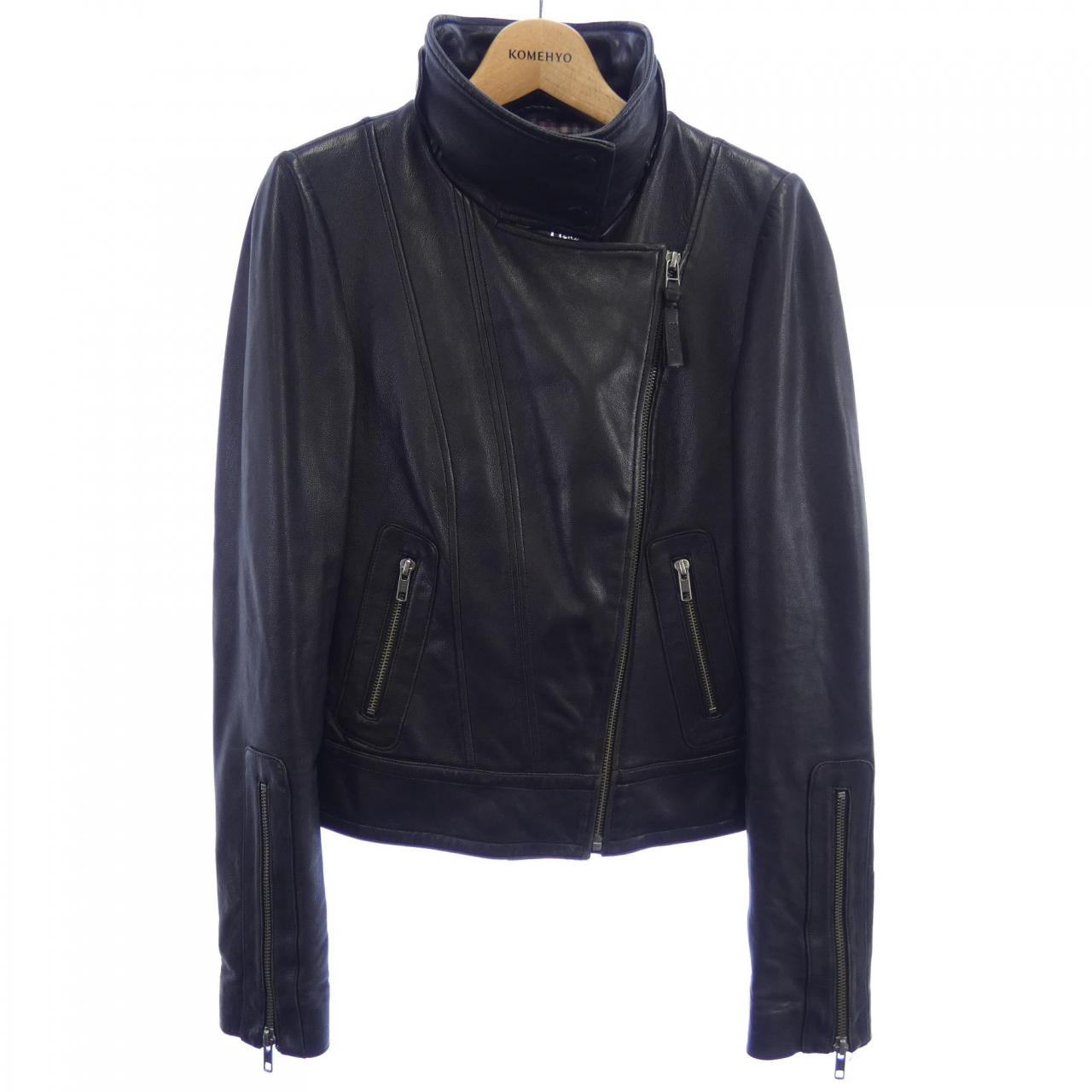 マッカージュ MACKAGE レザーライダースジャケット