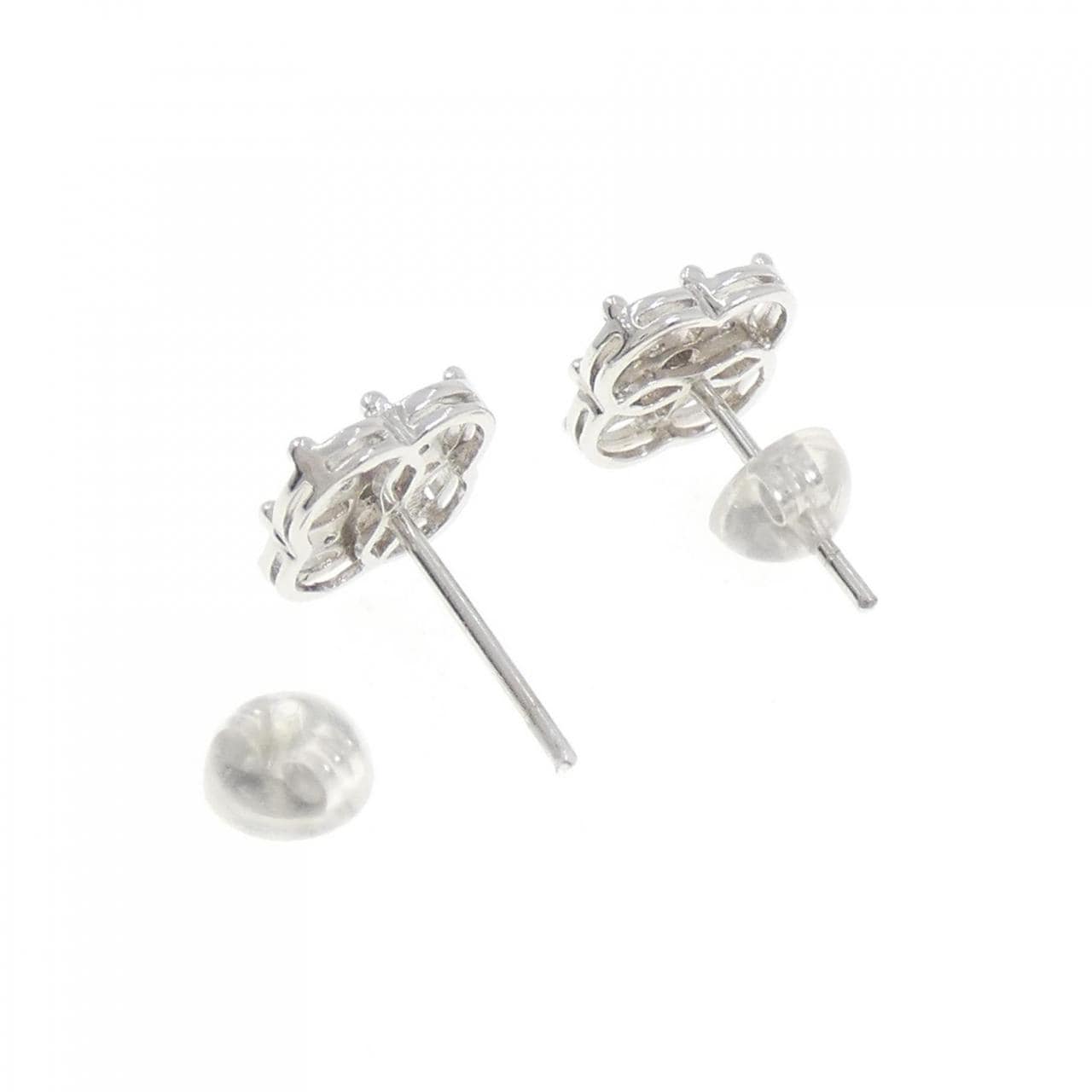 18KWG/K18WG ダイヤモンド ピアス