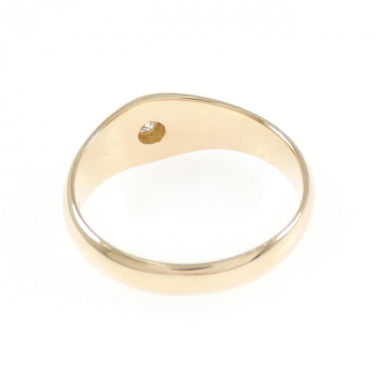 K18PG ダイヤモンド リング