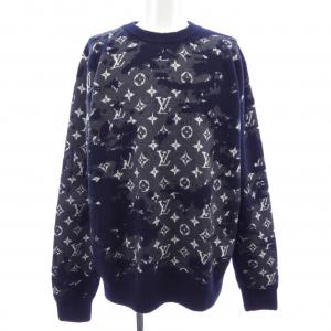 ルイヴィトン LOUIS VUITTON ディストレストモノグラムクルーネック HKN03WZMB ニット