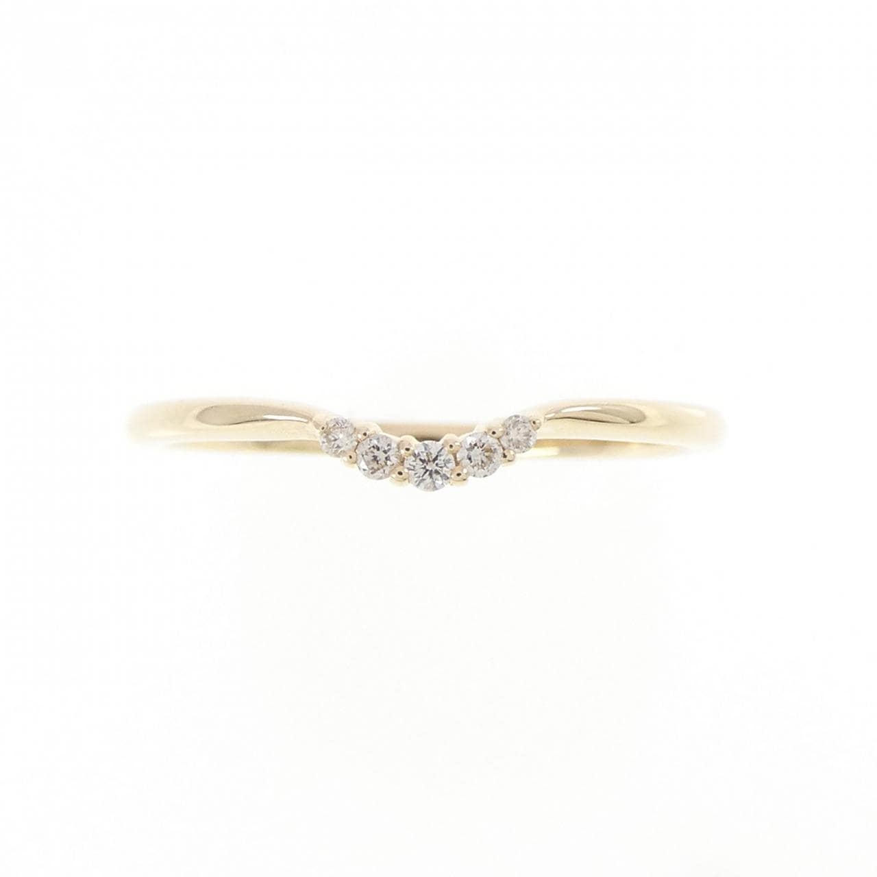 アガット ダイヤモンド リング 0.03CT