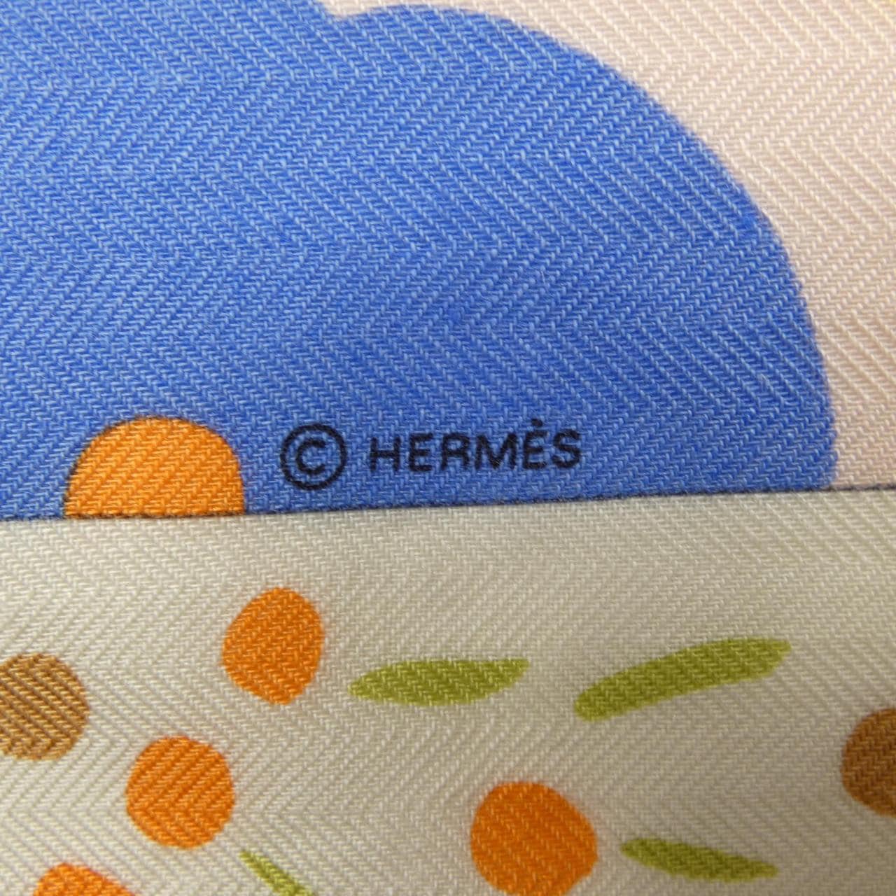 エルメス HERMES LE LIVRE D`ESOPE H244073S カレジェアン140 ショール