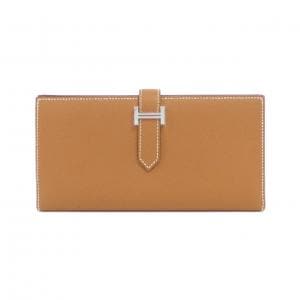 HERMES bifold long wallet