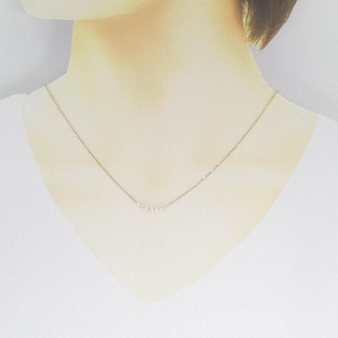 ヴァンドーム リュール ネックレス 0.17CT
