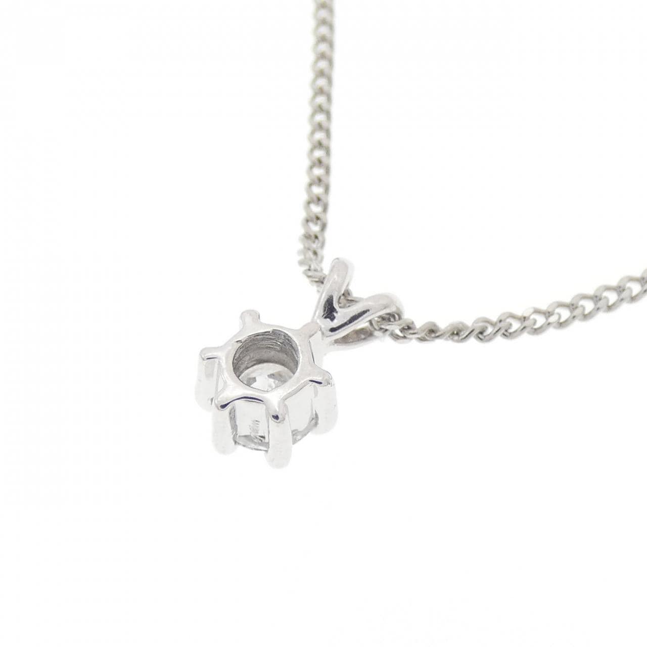 PT850 ダイヤモンド ネックレス 0.17CT