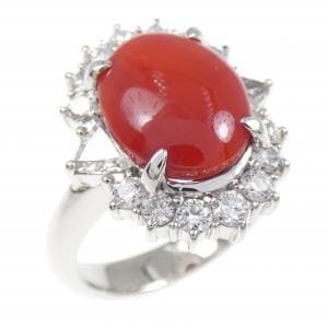 PT900 サンゴ リング 3.03CT