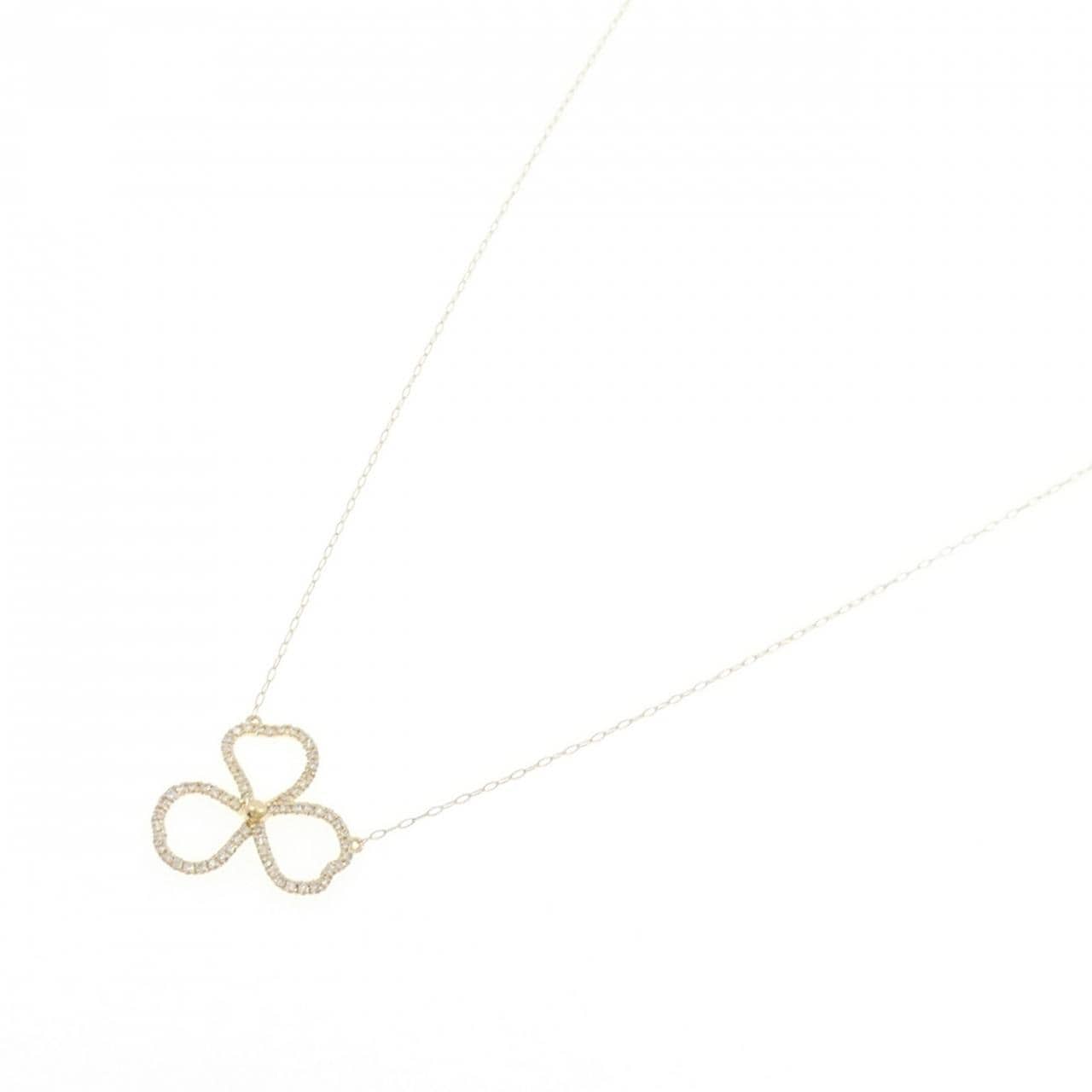 K18YG ダイヤモンド ネックレス 0.25CT