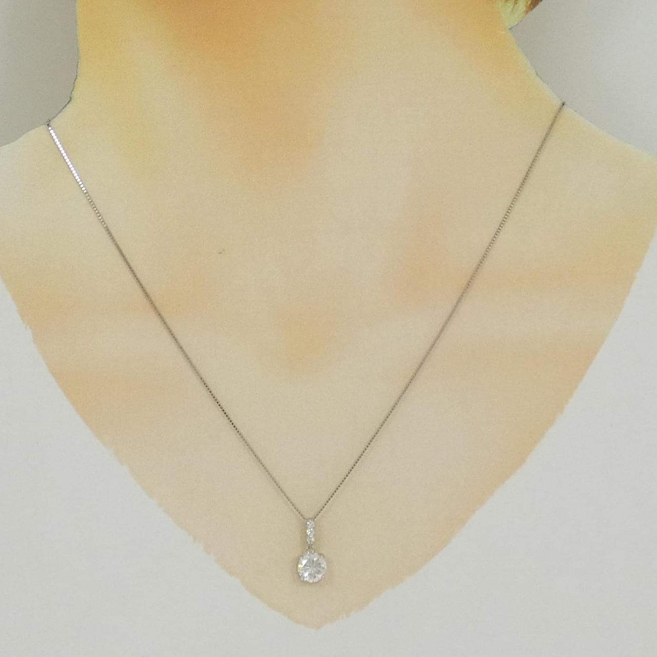 PT/PT850 ダイヤモンド ネックレス 1.133CT