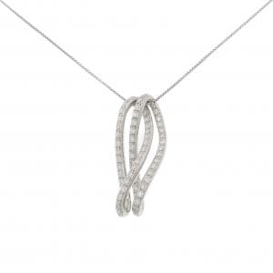 PT900/PT850 ダイヤモンド ネックレス 1.04CT