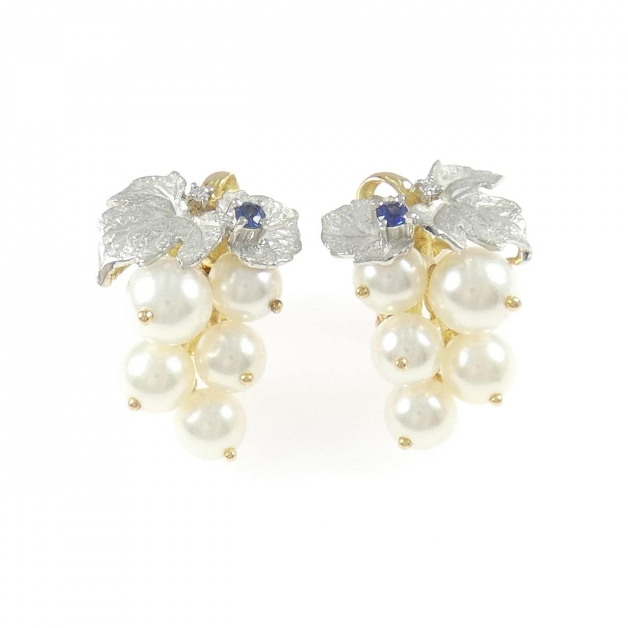 アズ タイム アコヤパール イヤリング