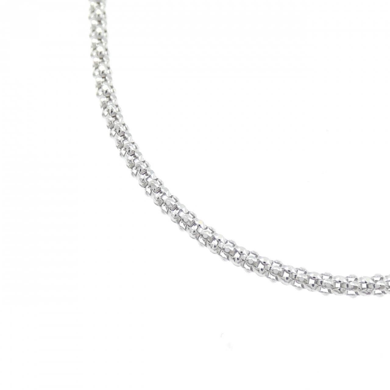 K18WG chain necklace