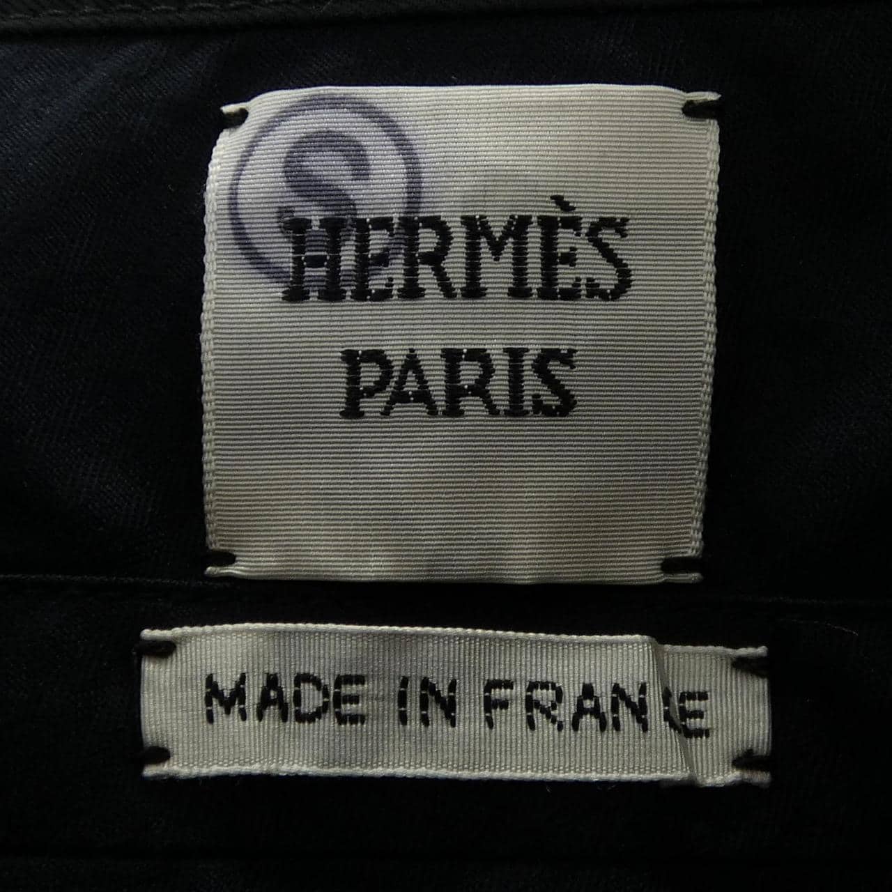 エルメス HERMES ハイウエスト ワイド 3E0402DJ パンツ