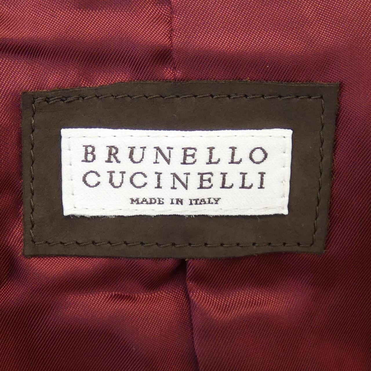 ブルネロクチネリ BRUNELLO CUCINELLI レザージャケット