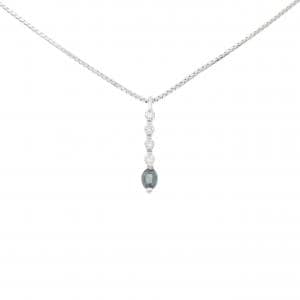 PT900/PT850 アレキサンドライト ネックレス 0.14CT