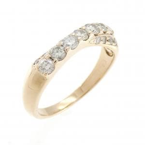 K18PG ダイヤモンド リング 0.51CT
