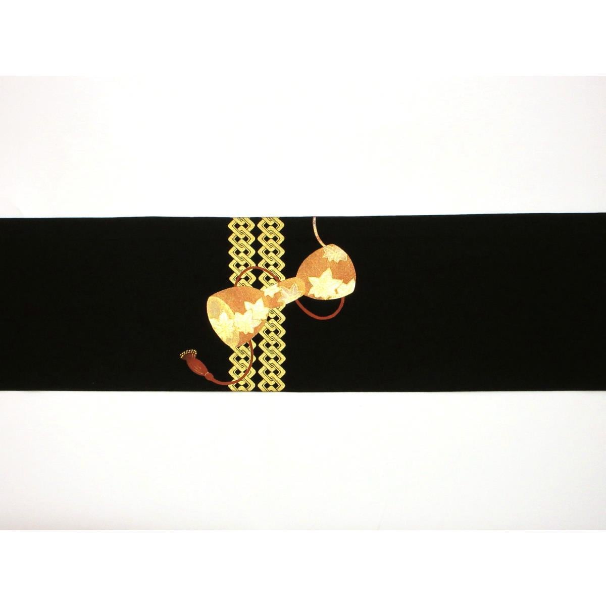 【未使用品】名古屋帯　金彩友禅