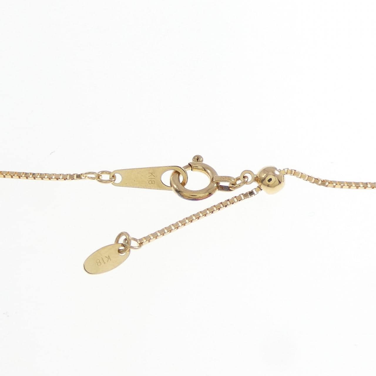 K18YG ダイヤモンド ネックレス 0.236CT