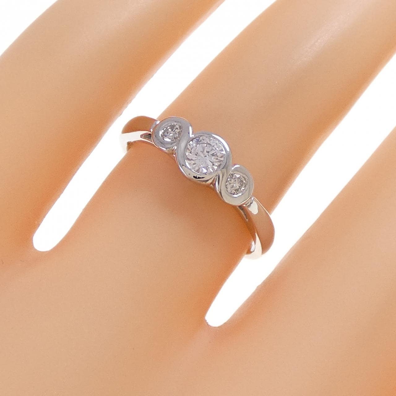 PT900 ダイヤモンド リング 0.20CT