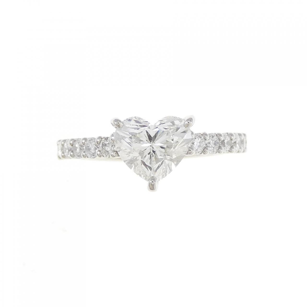 [Remake] PT Diamond Ring 1.160CT H SI2 Heart Shape