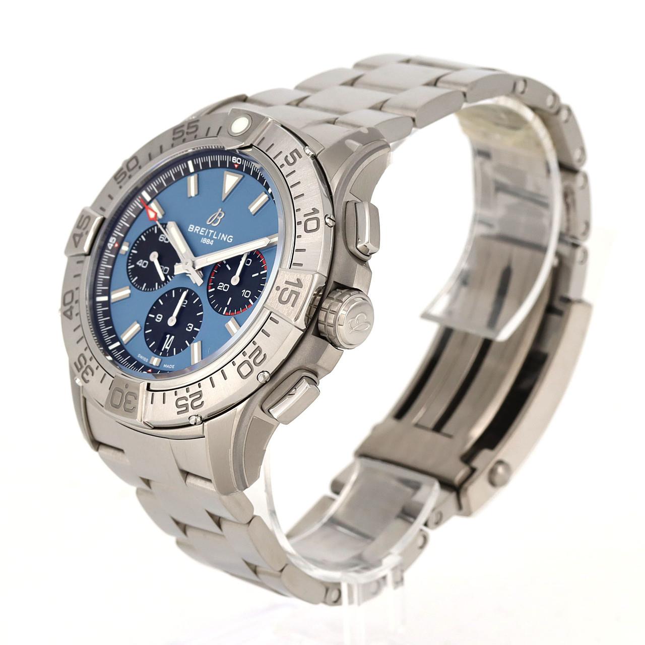 [新品] BREITLING超级复仇者 B01 计时腕表 46 EB0148/EB0148101C1E1 TI自动上弦