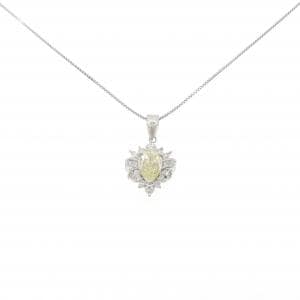 PT900/PT850 ダイヤモンド ネックレス 1.023CT