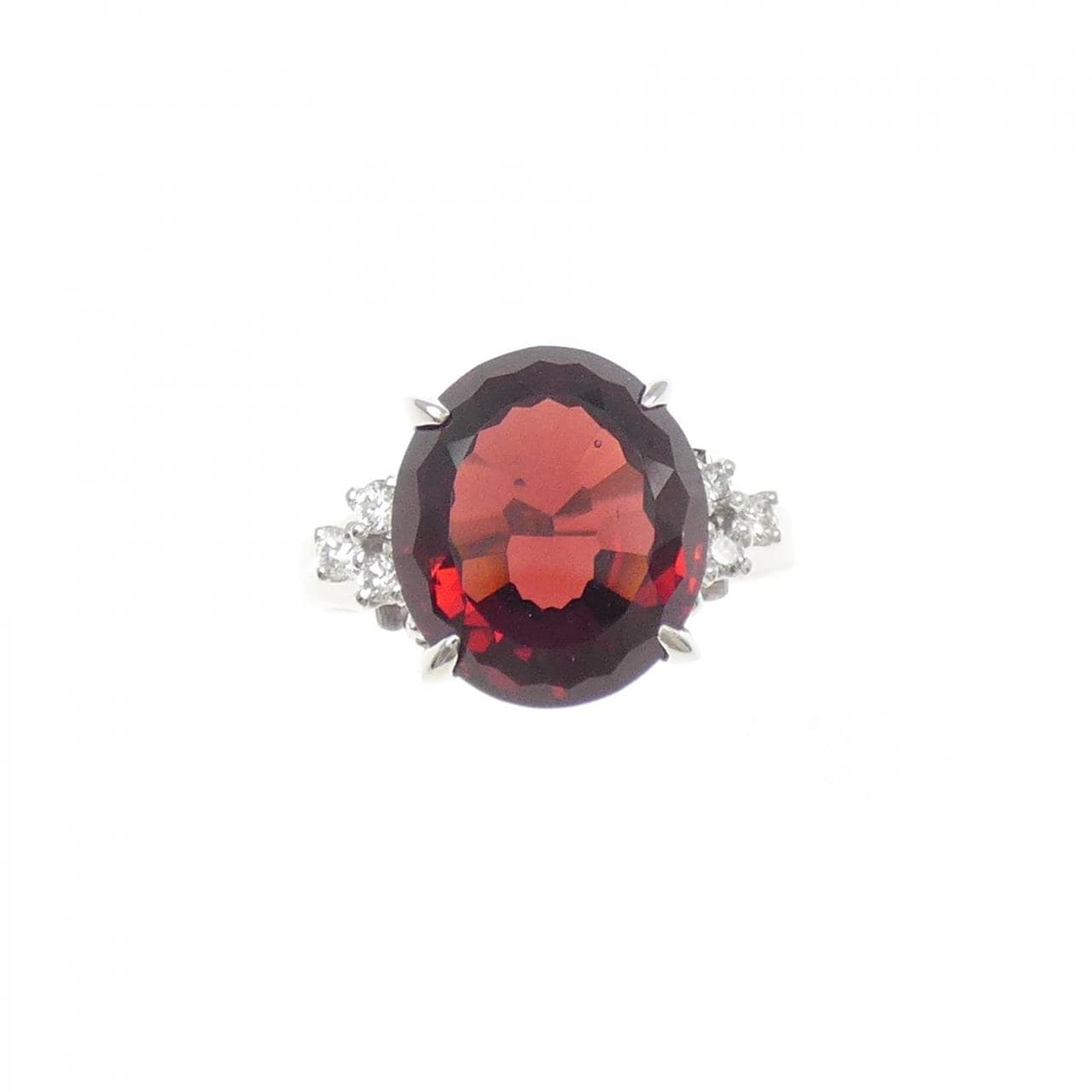 PT900 ガーネット リング 5.70CT