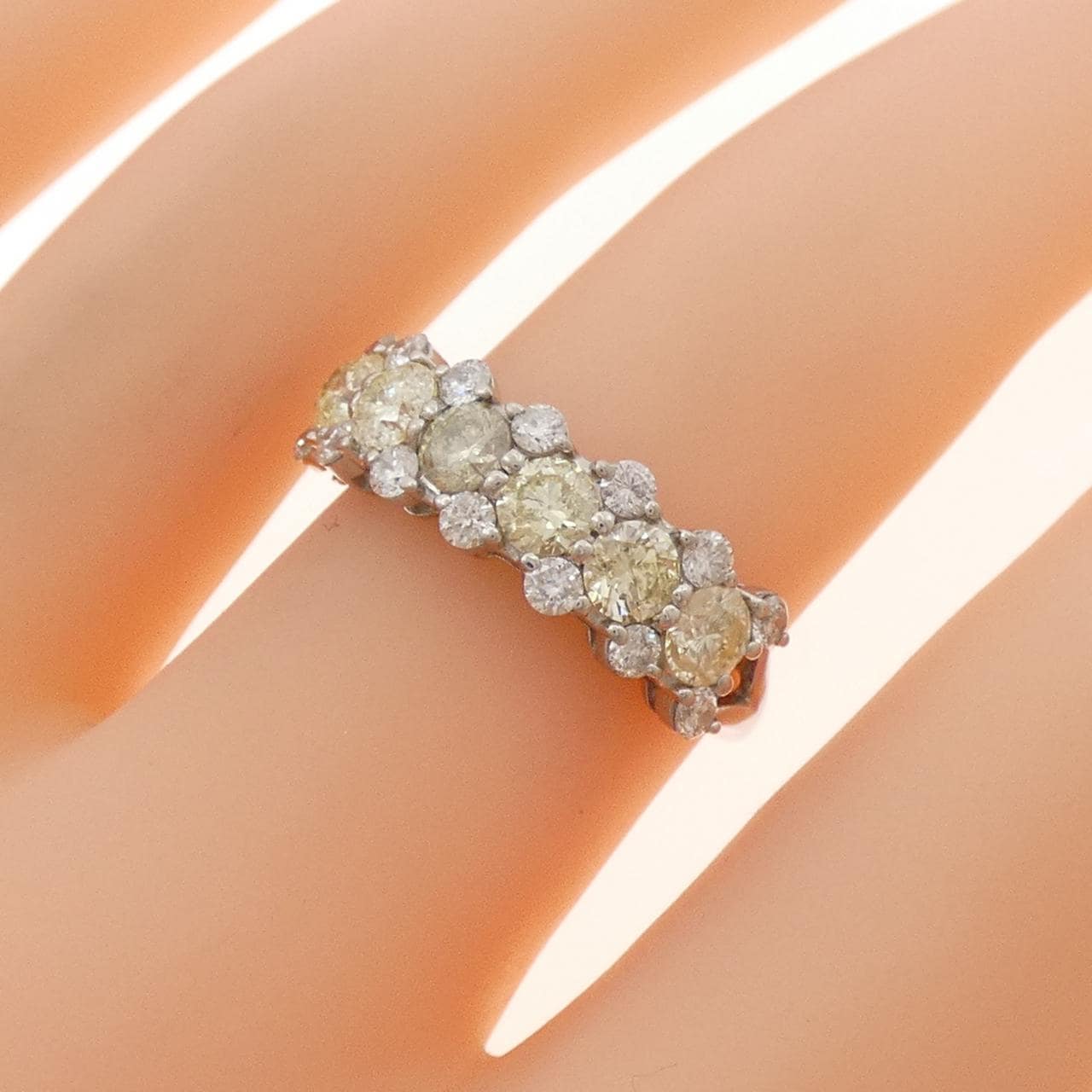 PT900 ダイヤモンド リング 1.14CT