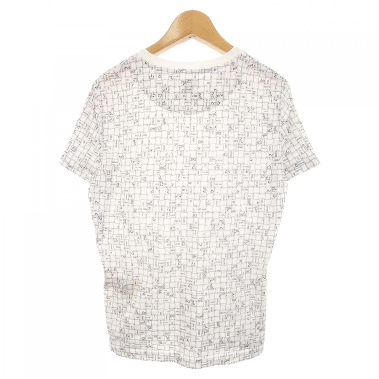 エルメス HERMES BOLDUC AU CARRE ボルデュックチェック 5E4645DK Tシャツ